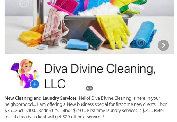 All Cleanings - REGULAR & BASIC CLEANINGS:
The standard inclusions for a regular or basic cleaning service includes: vacuuming, sweeping, and mopping floors, cleaning the bathrooms, kitchen and living room area.
Deep Cleaning:
Cleaning under furniture, wiping down ceiling fans and light fixtures, vacuuming and cleaning upholstery, cleaning blinds, dusting, sanitizing trash cans and other surfaces, cleaning baseboards, window frames, and door frames.
Move Ins and Outs:
Wiping down baseboards, dusting all surfaces and fixtures, cleaning kitchen appliances and cabinets inside and out, sinks, toilets, showers, and countertops, sweep, mop, and vacuum.
Laundry Service:
Wash, dry, fold and iron clothing and linens. All Cleanings - REGULAR & BASIC CLEANINGS:
The standard inclusions for a regular or basic cleaning service includes: vacuuming, sweeping, and mopping floors, cleaning the bathrooms, kitchen and living room area.
Deep Cleaning:
Cleaning under furniture, wiping down ceiling fans and light fixtures, vacuuming and cleaning upholstery, cleaning blinds, dusting, sanitizing trash cans and other surfaces, cleaning baseboards, window frames, and door frames.
Move Ins and Outs:
Wiping down baseboards, dusting all surfaces and fixtures, cleaning kitchen appliances and cabinets inside and out, sinks, toilets, showers, and countertops, sweep, mop, and vacuum.
Laundry Service:
Wash, dry, fold and iron clothing and linens.