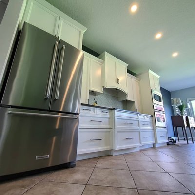 Kitchen Project - This kitchen took on a whole new look.