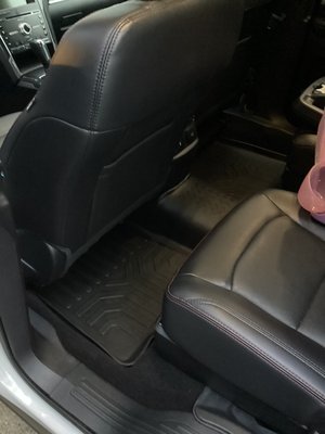 Leather Cleaning - This client wanted all leather cleaned and conditioned