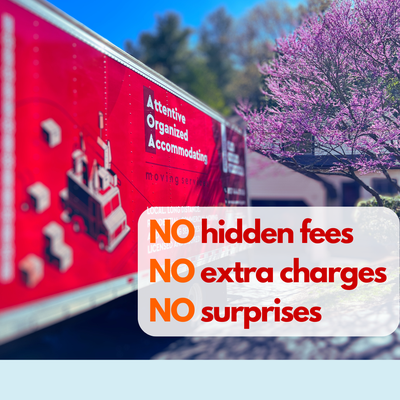 NO HIDDEN FEES - All-inclusive Premium package hourly rate includes: 
- Fully equipped moving truck 
- UNLIMITED shrink wrap and tape 
- FREE TO USE padded blankets and wardrobe boxes 
- Packing Service 
- Extra Stops 
- Processing Fees 
- Gas 
- Mileage 
- Stairs 
- Long walks from your door to the truck 
- Disassembly & Reassembly 
- Basic Insurance 
- Floor Protection (must be requested at least 48 hours prior to your move)  There are NO ADDITIONAL FEES OR CHARGES of any kind, and taxes are already included in the hourly rate. No surprises!