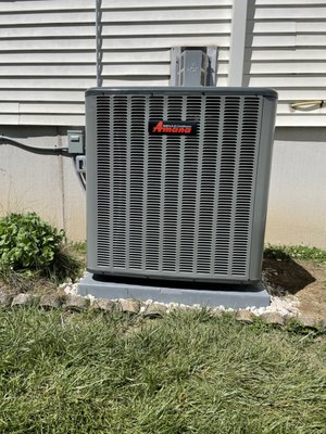New Central AC Install - This is a newly installed 3-ton 16 SEER Amana central air conditioning system in a single family home in Wappingers Falls at the start of the cooling season. Along with that, is a duct system designed specifically for the system as well as the home. A system like this also in investment into the customers home, as well as themselves. A beautifully designed system like this, will bring the customer years of comfort as well as peace of mind. Backed by a lifetime compressor warranty and 10-years on all major components, it's a no brainer! New Central AC Install - This is a newly installed 3-ton 16 SEER Amana central air conditioning system in a single family home in Wappingers Falls at the start of the cooling season. Along with that, is a duct system designed specifically for the system as well as the home. A system like this also in investment into the customers home, as well as themselves. A beautifully designed system like this, will bring the customer years of comfort as well as peace of mind. Backed by a lifetime compressor warranty and 10-years on all major components, it's a no brainer!
