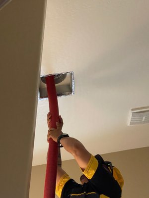 Professional A/C Duct Cleaning Services - We clean, disinfect every duct from the register to the air supply plenum. We also seal clean each supply register. This service also includes the dryer vent. Professional A/C Duct Cleaning Services - We clean, disinfect every duct from the register to the air supply plenum. We also seal clean each supply register. This service also includes the dryer vent.
