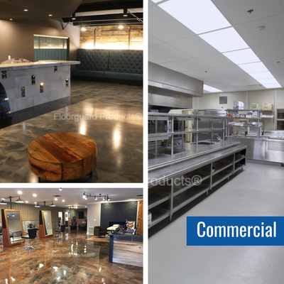 Commercial Projects - Floorguard specializes in epoxy floor coatings for commercial spaces, including warehouses, showrooms, offices, and retail stores. Our durable, slip-resistant coatings improve safety and aesthetics while withstanding heavy foot traffic and equipment. Enhance your business environment with Floorguard’s reliable and professional commercial flooring solutions.