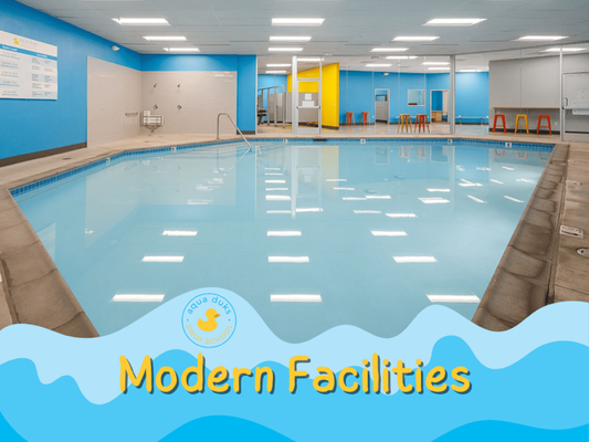 Beautiful Facilities - At Aqua Duks, pools and facilities use the latest technology ensuring a safe, clean, and beautiful environment