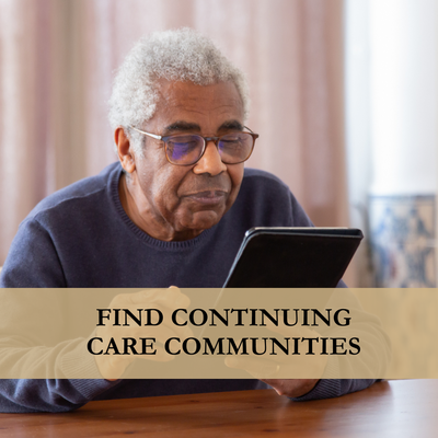 Find Continuing Care Communities (CCRCs) - Continuing care retirement communities (CCRCs) provide seniors with the opportunity to live life how they want while also having access to the care and support they need. If you or a loved one needs a senior living community that will adapt to your needs as they change, we can help. Call us any time at 855-444-7364 or learn more at https://conciergecareadvisors.com/service/continuing-care/. Find Continuing Care Communities (CCRCs) - Continuing care retirement communities (CCRCs) provide seniors with the opportunity to live life how they want while also having access to the care and support they need. If you or a loved one needs a senior living community that will adapt to your needs as they change, we can help. Call us any time at 855-444-7364 or learn more at https://conciergecareadvisors.com/service/continuing-care/.
