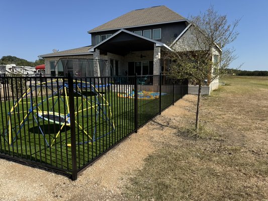 Iron Fence - Add fence to existing area