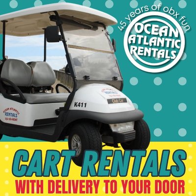 OBX Vacation Fun - Bring the fun to your OBX vacation with bikes, electric golf carts, kayaks, canoes, paddleboards, surfboards and more. We also rent baby gear, beach gear, grills and beach towels. Ask about our umbrella setup service where we setup and take down the rental gear daily. We have 4 locations on the OBX (Corolla, Duck, Kill Devil Hills and Avon) and provide delivery to your door anywhere on the Outer Banks. Ask about our walk-in specials! OBX Vacation Fun - Bring the fun to your OBX vacation with bikes, electric golf carts, kayaks, canoes, paddleboards, surfboards and more. We also rent baby gear, beach gear, grills and beach towels. Ask about our umbrella setup service where we setup and take down the rental gear daily. We have 4 locations on the OBX (Corolla, Duck, Kill Devil Hills and Avon) and provide delivery to your door anywhere on the Outer Banks. Ask about our walk-in specials!