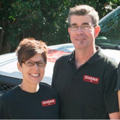 Ohana Garage Door - Choosing to join the Ohana family for our garage door business was an easy decision. With the Ohana garage door company brand behind us, we have the same negotiating power with garage door and opener manufacturers as big corporate buyers. This helps us offer better pricing to you, our customer. Plus, Ohana brings over 40 years’ experience in the garage door industry to the table so, as small business owners, we are not so “small”. Perhaps most importantly, the Ohana franchise model enables us to deliver old-fashioned 1-on-1, face-to-face service. That’s something that we love to do! Ohana Garage Door - Choosing to join the Ohana family for our garage door business was an easy decision. With the Ohana garage door company brand behind us, we have the same negotiating power with garage door and opener manufacturers as big corporate buyers. This helps us offer better pricing to you, our customer. Plus, Ohana brings over 40 years’ experience in the garage door industry to the table so, as small business owners, we are not so “small”. Perhaps most importantly, the Ohana franchise model enables us to deliver old-fashioned 1-on-1, face-to-face service. That’s something that we love to do!