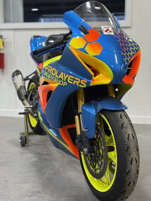 Custom paint on Motorcycle racing fairings. - If you’re looking to give your vehicle a fresh new look and really make it stand out, bring it to us—we’ll take care of the rest! Custom paint on Motorcycle racing fairings. - If you’re looking to give your vehicle a fresh new look and really make it stand out, bring it to us—we’ll take care of the rest!