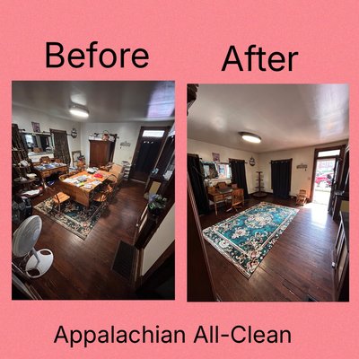 Deep cleaning (7/21/25) - Deep cleaning completed for a new customer!