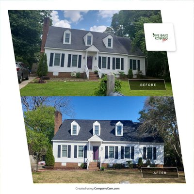 Wilson  Roof Upgrade with Owens Corning lifetime shingles - Give us a call today! 919-426-2610