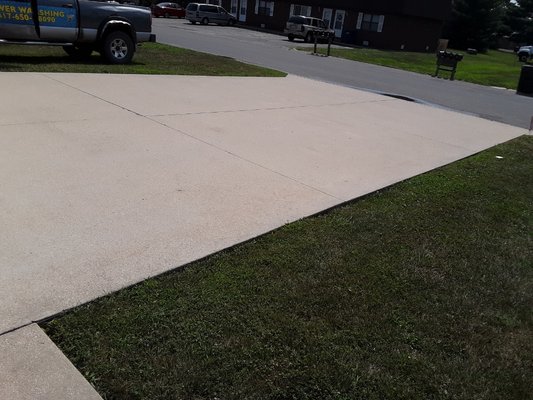 chemical free concrete cleaning - another drive and walkway made safe and clean chemical free concrete cleaning - another drive and walkway made safe and clean