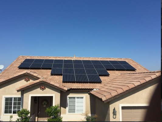 Solar Install 2024 - Rooftop installation in Bakersfield, CA sold by Bobby Blackmon. Solar Install 2024 - Rooftop installation in Bakersfield, CA sold by Bobby Blackmon.