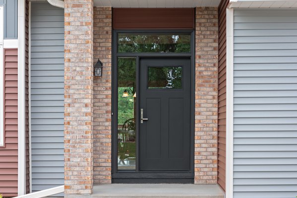 Entry Doors - Entry doors are the first thing people notice when they come to any home. They make a statement and set the tone for the rest of the house. Is your front door sending the right message? If not, let us help you select the right entry door for your home.

Greet your guests with professionally crafted exterior doors from Ensemble™. Customized to your needs and style, entry doors from Asher Lasting Exteriors are beautiful. You can rest assured you are purchasing an exterior door that is the result of unparalleled craftsmanship and modern technology, manufactured with the finest materials and the highest level of care.