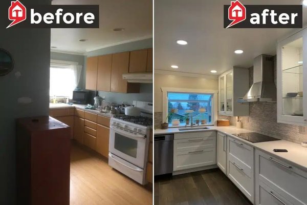 Transform Your Kitchen with AmyWorks - Revitalize your kitchen with AmyWorks' professional remodeling services. Our team of experienced craftsmen brings your vision to life, combining functionality with stunning design. We follow a streamlined process to ensure a smooth experience, starting with an initial consultation and design phase, followed by detailed planning, material selection, and expert construction. Our transparent pricing ensures you know what to expect from start to finish, without hidden fees. Start your journey to a dream kitchen today with AmyWorks, where quality workmanship and customer satisfaction are our top priorities.

Our Process

Initial Consultation:
- Discuss your vision, needs, and budget.
- Assess the current kitchen layout and structure.

Design Phase:
- Create detailed design plans and 3D renderings.
- Review design options, materials, and finishes.

Planning and Permits:
- Develop a comprehensive project plan and timeline.
- Obtain necessary permits and approvals.

Material Selection:
- Assist in choosing high-quality materials and fixtures.
- Coordinate orders and delivery schedules.

Pre-Construction Preparation:
- Prepare the kitchen area by protecting existing structures.
- Set up a temporary kitchen space if needed.

Demolition and Construction:
- Remove old fixtures, cabinetry, and appliances.
- Complete necessary structural work and electrical/plumbing updates.
- Install new cabinetry, countertops, flooring, and fixtures.

Finishing Touches:
- Apply final finishes, such as painting and trim work.
- Install appliances and ensure all elements are functioning properly.

Final Walkthrough:
- Conduct a detailed inspection with the homeowner.
- Address any remaining touch-ups or adjustments.

Project Completion:
- Provide a comprehensive overview of the work completed.
- Ensure homeowner satisfaction with the finished kitchen remodel.

AmyWorks prioritizes clear communication, quality craftsmanship, and meticulous attention to detail throughout every step of the kitchen remodel process.

Kitchen Remodel Pricing: 

1 – Full gut – starts @ $75K

2 – Moving layout:

Small – $60K – $85K

Mid – $90K – $150K

Large – $175K – $225K

3 – Plug & Play (not moving layout):

Small – $50K – $70K

Mid – $80K – $125K

Large – $125K – $175K