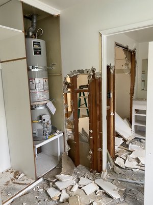 Clean ups and demolition - Hard demolition
