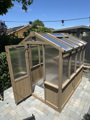 7x8 Garden Plant Greenhouse - Assembly and installation Garden Plant Greenhouse (7x8) 7x8 Garden Plant Greenhouse - Assembly and installation Garden Plant Greenhouse (7x8)