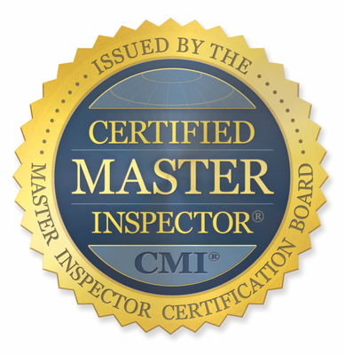 Certified Master Inspector - With over 15 years in the home inspection and construction business, we have accumulated many certifications for both residential and commercial properties. We are dedicated to providing you with the best possible service. Contact us to schedule your inspection!