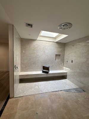 Walking showers - bathroom remodeling Walking showers - bathroom remodeling