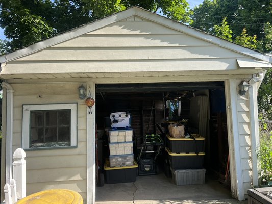 Garage demolition in Parma heights - This garage requires full demolition and hauling off all debris Garage demolition in Parma heights - This garage requires full demolition and hauling off all debris