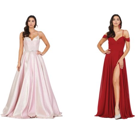 Prom Dresses - Make Your Prom Unforgettable with the Perfect Dress! Your prom night is one of the most magical moments of high school—make sure you shine like the star you are in a dress that’s as unique and beautiful as you! From elegant and timeless to bold and trendy, our prom dresses are designed to turn heads and capture hearts. With a variety of styles, colors, and fits, you’ll find the dress that makes you feel confident, glamorous, and ready to dance the night away.
Unbeatable Style Selection: A wide range of designs, from classic ballgowns to sleek, modern silhouettes.
Flattering Fits for Every Body: A variety of sizes and cuts that accentuate your natural beauty and ensure you feel fabulous.
Custom Fitting Available: Want something truly one-of-a-kind? We offer custom tailoring to make sure your dress is a perfect fit for your special night.
Ask us about our layaway options! Prom Dresses - Make Your Prom Unforgettable with the Perfect Dress! Your prom night is one of the most magical moments of high school—make sure you shine like the star you are in a dress that’s as unique and beautiful as you! From elegant and timeless to bold and trendy, our prom dresses are designed to turn heads and capture hearts. With a variety of styles, colors, and fits, you’ll find the dress that makes you feel confident, glamorous, and ready to dance the night away.
Unbeatable Style Selection: A wide range of designs, from classic ballgowns to sleek, modern silhouettes.
Flattering Fits for Every Body: A variety of sizes and cuts that accentuate your natural beauty and ensure you feel fabulous.
Custom Fitting Available: Want something truly one-of-a-kind? We offer custom tailoring to make sure your dress is a perfect fit for your special night.
Ask us about our layaway options!