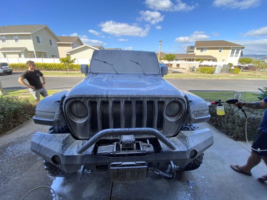 Basic Wash starting at $60.00 - Basic washing service includes washing of vehicle exterior, drying, clean and dress wheels and tires, light vacuuming and wipe down of interior.
