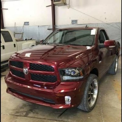 Rebuild on the front end. - Rebuild on this 2017 Dodge 1500 rt