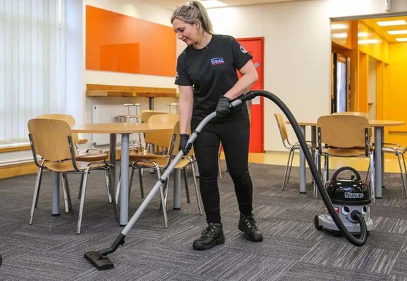 Commercial cleaning - Commercial cleaning, vacuuming floors also mopping, and wipping down all surfaces Commercial cleaning - Commercial cleaning, vacuuming floors also mopping, and wipping down all surfaces
