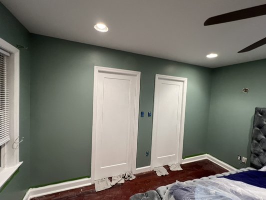 Closet remodeling - Closet doors.