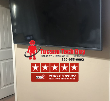 "On time and professional." -Natalie - Home Theater specialist! Home automation, Surround Sound, TV Mounting, Security Cameras and more. Tucson Tech Guy is made up of professional installers ready to give you a great install on your equipment, because we don't have upper management (guys that never leave the office) we don't have to pay their salaries, therefore, we can pass those savings on to you!! Give us a call today! (520) 955-9092 "On time and professional." -Natalie - Home Theater specialist! Home automation, Surround Sound, TV Mounting, Security Cameras and more. Tucson Tech Guy is made up of professional installers ready to give you a great install on your equipment, because we don't have upper management (guys that never leave the office) we don't have to pay their salaries, therefore, we can pass those savings on to you!! Give us a call today! (520) 955-9092