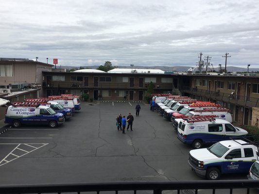 Donating our HVAC services to a Yakima Union Gospel project - Our HVAC team donating our services to a Yakima Union Gospel project.