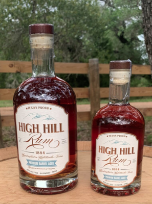 Our rum is locally handcrafted from the freshest ingredients and carefully distilled using copper alembic pot stills! - High Hill 1884:  Aged in a premium American white oak toasted and charred barrel that produces warm vanilla overtones with hints of caramel and toffee flavors

High Hill Elbe:  Aged in a premium American white oak toasted barrel that creates aromas of honey and roasted nuts along with hints of vanilla, coffee and spice

High Hill Reserve:  Aged in a freshly emptied premium bourbon toasted and charred barrel that produces hints of coconut, vanilla, cinnamon, butterscotch, amaretto, sweet toasted spices, and sweet toasted sugars