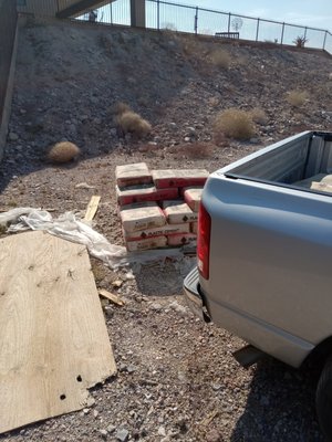 junk removal - removed a huge pickup of concrete for cheap junk removal - removed a huge pickup of concrete for cheap