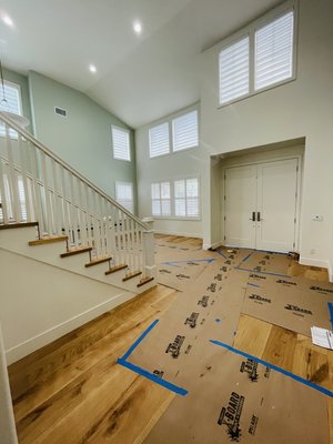 IRVINE PROJECT FULL HOME REMODELING - We are thrilled to unveil our latest triumph remarkable full home remodeling project that has completely transformed our client's house into a breathtaking sanctuary. With meticulous attention to detail, innovative design concepts, and unwavering dedication, we have taken this residence from mundane to magnificent, crafting a living space that surpasses even the loftiest expectations.
From the moment you step foot into this extraordinary home, you will be captivated by the seamless blend of elegance and functionality. Every inch of the property has been carefully curated, reflecting the unique personality and desires of our valued client. The result is a harmonious symphony of style, comfort, and modernity that embraces both form and function.
The kitchen, once a lackluster space, has undergone a spectacular metamorphosis. Now an inviting culinary haven, it boasts sleek, custom cabinetry, top-of-the-line appliances, and exquisite countertops that exude sophistication. The open-concept design seamlessly connects the kitchen to the adjoining dining and living areas, creating an ideal space for entertaining friends and family.
The bathrooms have been reimagined as luxurious retreats, where relaxation and rejuvenation take center stage. Elegant fixtures, stunning tile work, and spa-inspired elements have elevated these once ordinary spaces into tranquil oases. The master suite, in particular, is a true masterpiece, boasting a spacious layout, a walk-in closet designed to fulfill every storage need, and a sumptuous en-suite bathroom that exudes opulence.
The living areas have been thoughtfully redesigned to harmonize comfort and style. Abundant natural light dances upon the flawless surfaces, showcasing the careful selection of materials and the expert craftsmanship that has gone into every detail. The addition of strategically placed windows and thoughtfully designed lighting fixtures infuse these spaces with an inviting ambiance that is both cozy and awe-inspiring.
Practicality and organization have been at the forefront of our design philosophy throughout this project. Customized storage solutions have been seamlessly integrated, ensuring that every nook and cranny of the home is optimized for efficiency. From built-in shelving units to hidden compartments, clutter has been banished, allowing our client to revel in the serene atmosphere that their transformed abode now offers.
It is not merely the physical changes that make this full home remodeling project so exceptional; it is the emotional journey we have undertaken with our client. We have listened to their aspirations, collaborated on ideas, and translated their dreams into reality. The end result is a home that radiates their essence, a testament to their vision and our unwavering commitment to delivering excellence.
This remarkable full home remodeling endeavor stands as a testament to the transformative power of design and construction. It is an embodiment of our passion for creating spaces that go beyond aesthetics, spaces that redefine the way our clients live and experience their homes. We are immensely proud to have been part of this journey, and we are confident that our client will revel in the joy and serenity that their new haven brings for years to come. IRVINE PROJECT FULL HOME REMODELING - We are thrilled to unveil our latest triumph remarkable full home remodeling project that has completely transformed our client's house into a breathtaking sanctuary. With meticulous attention to detail, innovative design concepts, and unwavering dedication, we have taken this residence from mundane to magnificent, crafting a living space that surpasses even the loftiest expectations.
From the moment you step foot into this extraordinary home, you will be captivated by the seamless blend of elegance and functionality. Every inch of the property has been carefully curated, reflecting the unique personality and desires of our valued client. The result is a harmonious symphony of style, comfort, and modernity that embraces both form and function.
The kitchen, once a lackluster space, has undergone a spectacular metamorphosis. Now an inviting culinary haven, it boasts sleek, custom cabinetry, top-of-the-line appliances, and exquisite countertops that exude sophistication. The open-concept design seamlessly connects the kitchen to the adjoining dining and living areas, creating an ideal space for entertaining friends and family.
The bathrooms have been reimagined as luxurious retreats, where relaxation and rejuvenation take center stage. Elegant fixtures, stunning tile work, and spa-inspired elements have elevated these once ordinary spaces into tranquil oases. The master suite, in particular, is a true masterpiece, boasting a spacious layout, a walk-in closet designed to fulfill every storage need, and a sumptuous en-suite bathroom that exudes opulence.
The living areas have been thoughtfully redesigned to harmonize comfort and style. Abundant natural light dances upon the flawless surfaces, showcasing the careful selection of materials and the expert craftsmanship that has gone into every detail. The addition of strategically placed windows and thoughtfully designed lighting fixtures infuse these spaces with an inviting ambiance that is both cozy and awe-inspiring.
Practicality and organization have been at the forefront of our design philosophy throughout this project. Customized storage solutions have been seamlessly integrated, ensuring that every nook and cranny of the home is optimized for efficiency. From built-in shelving units to hidden compartments, clutter has been banished, allowing our client to revel in the serene atmosphere that their transformed abode now offers.
It is not merely the physical changes that make this full home remodeling project so exceptional; it is the emotional journey we have undertaken with our client. We have listened to their aspirations, collaborated on ideas, and translated their dreams into reality. The end result is a home that radiates their essence, a testament to their vision and our unwavering commitment to delivering excellence.
This remarkable full home remodeling endeavor stands as a testament to the transformative power of design and construction. It is an embodiment of our passion for creating spaces that go beyond aesthetics, spaces that redefine the way our clients live and experience their homes. We are immensely proud to have been part of this journey, and we are confident that our client will revel in the joy and serenity that their new haven brings for years to come.