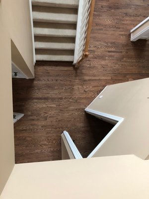 Full house floor - Installation of hardwood floors, stain, and three coats of varnish. Full house floor - Installation of hardwood floors, stain, and three coats of varnish.