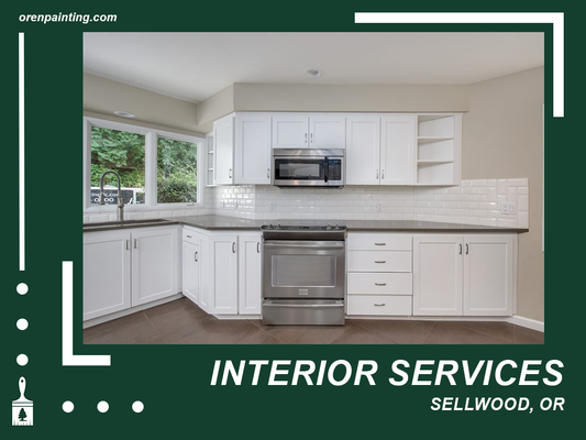 Home Interior Painting Project | Sellwood, OR - Complete Interior project including cabinets Home Interior Painting Project | Sellwood, OR - Complete Interior project including cabinets