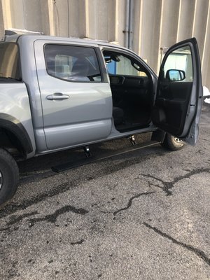 2020 Taco various aftermarket add-ons - Check out this 2020 Tacoma with a new BAK Industries Revolver x2 roll up tonneau cover, and also a new set of AMP Research power steps! These steps are pretty cool, they simply fold into themselves. Need work? Stop by or give us a call anytime! 540-665-0123.
*Note: all Gift Certificates are 25% off up to $1,000 through January 2021, for any new work you have done at ORI!*