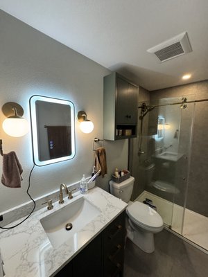 1.5 Bathroom(s) Remodel (2026) - Remodel of a halh bathroom downstairs and a full bathroom upstairs. 1.5 Bathroom(s) Remodel (2026) - Remodel of a halh bathroom downstairs and a full bathroom upstairs.