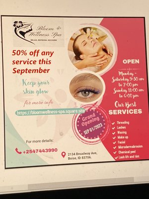 Bloom Wellness Spa - Facials, Threading, Wax. Lashes