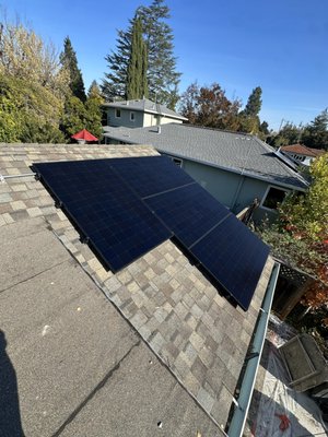 15-Panel Solar Array with Powerwall 3 Energy Storage - This project included the installation of a 14-panel high-efficiency solar array paired with a Tesla Powerwall 3 battery, giving the homeowner reliable clean energy and backup power in one seamless system. The solar system was custom-designed to maximize roof space and energy production while maintaining a clean, low-profile appearance.
The Powerwall 3 provides energy storage for nighttime use and backup power during outages, allowing the homeowner to stay powered even when the grid goes down. Our team handled the entire scope of work—from system design and permitting to installation, inspections, and commissioning.
As with every Soltari project, this system is backed by long-term equipment warranties, a 20-year workmanship warranty, and lifetime monitoring. We actively track system performance so the homeowner never has to wonder if everything is running properly. The result is a dependable, high-performance solar and battery solution that delivers savings, energy independence, and long-term peace of mind. 15-Panel Solar Array with Powerwall 3 Energy Storage - This project included the installation of a 14-panel high-efficiency solar array paired with a Tesla Powerwall 3 battery, giving the homeowner reliable clean energy and backup power in one seamless system. The solar system was custom-designed to maximize roof space and energy production while maintaining a clean, low-profile appearance.
The Powerwall 3 provides energy storage for nighttime use and backup power during outages, allowing the homeowner to stay powered even when the grid goes down. Our team handled the entire scope of work—from system design and permitting to installation, inspections, and commissioning.
As with every Soltari project, this system is backed by long-term equipment warranties, a 20-year workmanship warranty, and lifetime monitoring. We actively track system performance so the homeowner never has to wonder if everything is running properly. The result is a dependable, high-performance solar and battery solution that delivers savings, energy independence, and long-term peace of mind.