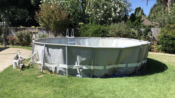 above ground pool removal - removal of above ground pool for client we took it apart and hauled it away no need for our clients to stress we handle it all above ground pool removal - removal of above ground pool for client we took it apart and hauled it away no need for our clients to stress we handle it all