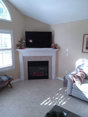 Electric unit - We removed a old gas unit and inserted this electric heating unit