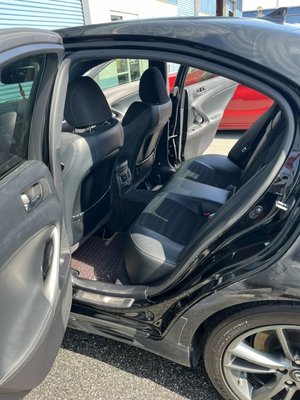 Exterior hand wax & polish with basic interior touch up, here are some before and after pictures - Exterior received a hand wash. Clay bar & Hand wax. Protects and keeps the paint in pristine conditions for about 6 months. Interior was given a full touch up which brought it back to life