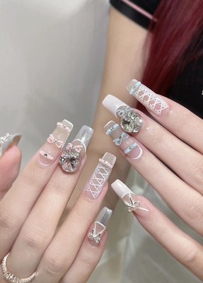 ✨ "Whimsical Carnival Nails – Where Magic Meets Manicure!" - Each nail is a miniature ticket to joy, with glossy candy-coated colors, delicate glitter gradients, and playful 3D charms that catch the light like midway prizes. Perfect for summer adventures or anytime you want your hands to sparkle with childlike wonder! ✨ "Whimsical Carnival Nails – Where Magic Meets Manicure!" - Each nail is a miniature ticket to joy, with glossy candy-coated colors, delicate glitter gradients, and playful 3D charms that catch the light like midway prizes. Perfect for summer adventures or anytime you want your hands to sparkle with childlike wonder!