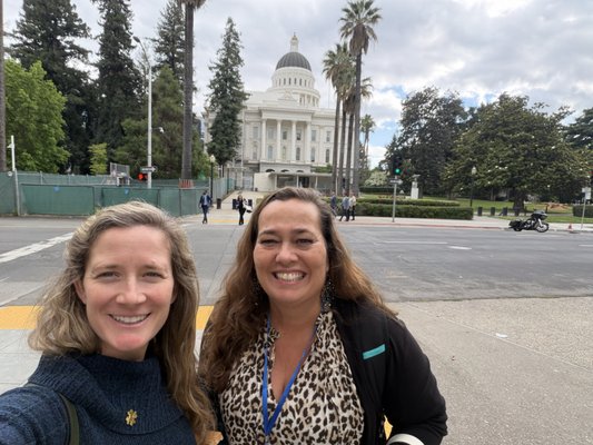 Capital Summit - Jennifer and Kelsey recently attended the California Agents & Health Insurance Professionals (CAHIP) Capital Summit in Sacramento where they represented our team and participated in legislative advocacy and professional development. They had unique opportunities to engage directly with state legislators, advocate for CAHIP's priorities, network, and discuss key industry issues. They attended a full day of keynote speakers, panel discussions, and workshops as well as a day lobbying Capitol Hill.
