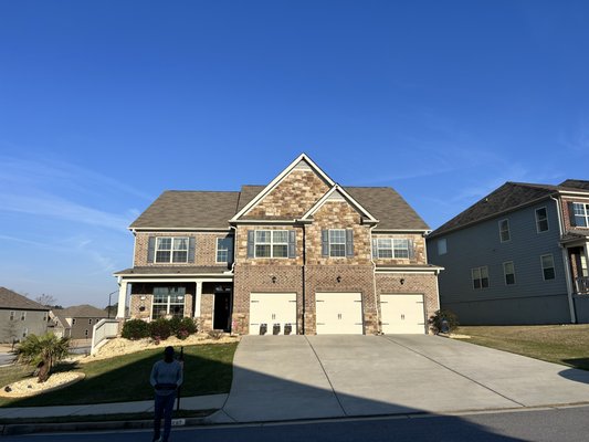 Cleveland Roof Replacement- 2024 - Full roof replacement covered through insurance. Roof sustained severe storm damage from high winds. Cleveland Roof Replacement- 2024 - Full roof replacement covered through insurance. Roof sustained severe storm damage from high winds.