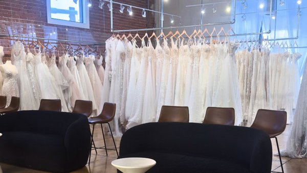 Our Showroom - Our Phoenix Showroom is located near the Downtown Phoenix Arts District. Featuring designers by Madi Lane, Evie Young, Serene Bridal, Pronovias, Milla Nova, Serene Amé, and Mia Solano - Our boutique offers an experience unlike any other. Free parking is available in our private parking lot.