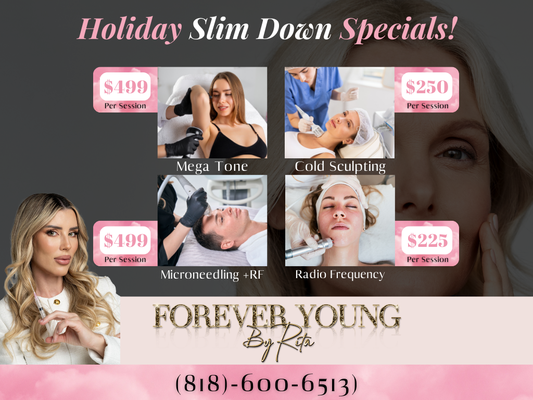 Glow Brighter This Holiday Season🌟 - Give your skin the care it deserves this holiday season with exclusive savings on our most popular treatments. Refresh your look, restore your glow, and feel confident heading into every celebration. Limited-time seasonal offers are available now. Glow Brighter This Holiday Season🌟 - Give your skin the care it deserves this holiday season with exclusive savings on our most popular treatments. Refresh your look, restore your glow, and feel confident heading into every celebration. Limited-time seasonal offers are available now.