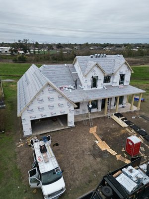 4500 SF Custom Home - This Home is currently being constructed by HPC in fort bend county, we’ve done from foundation-sheetrock up to date. We’re making sure our clients build is being built as desired while staying under budget and on schedule!