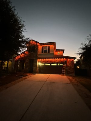 Govee light install - 100’ Govee light installation